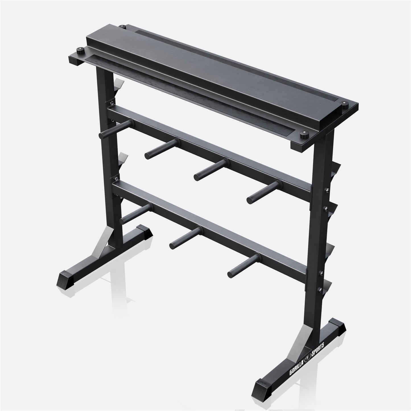 Rastrelliera Porta Dischi e Bilanciere, 30/31 mm, carico massimo 400 kg