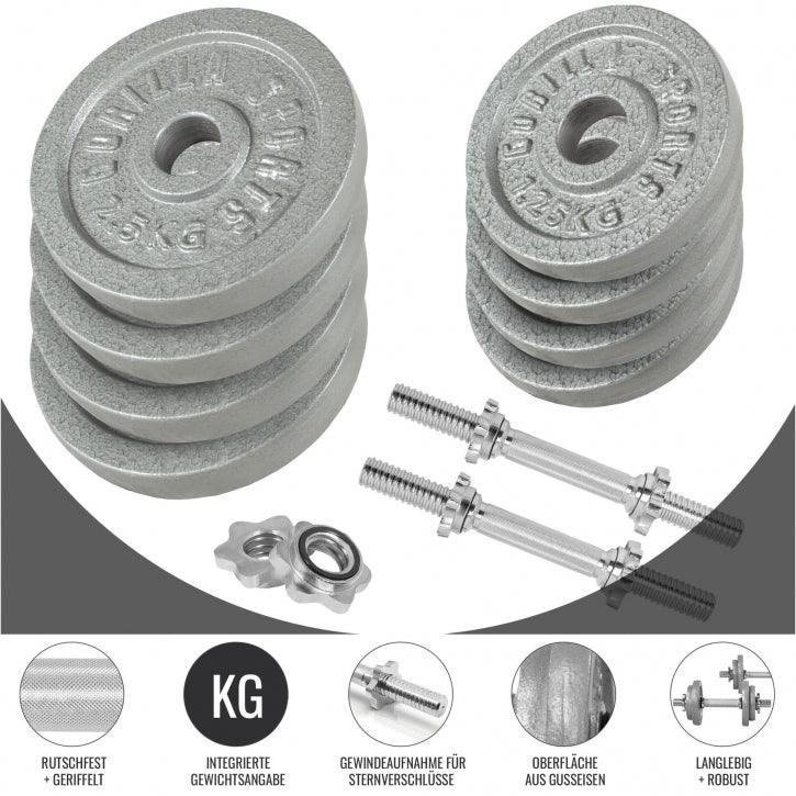Set Manubri in Ghisa 20 kg