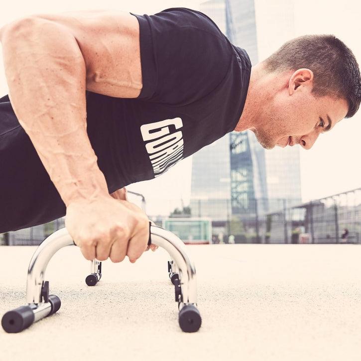 Parallette Push Up cromate