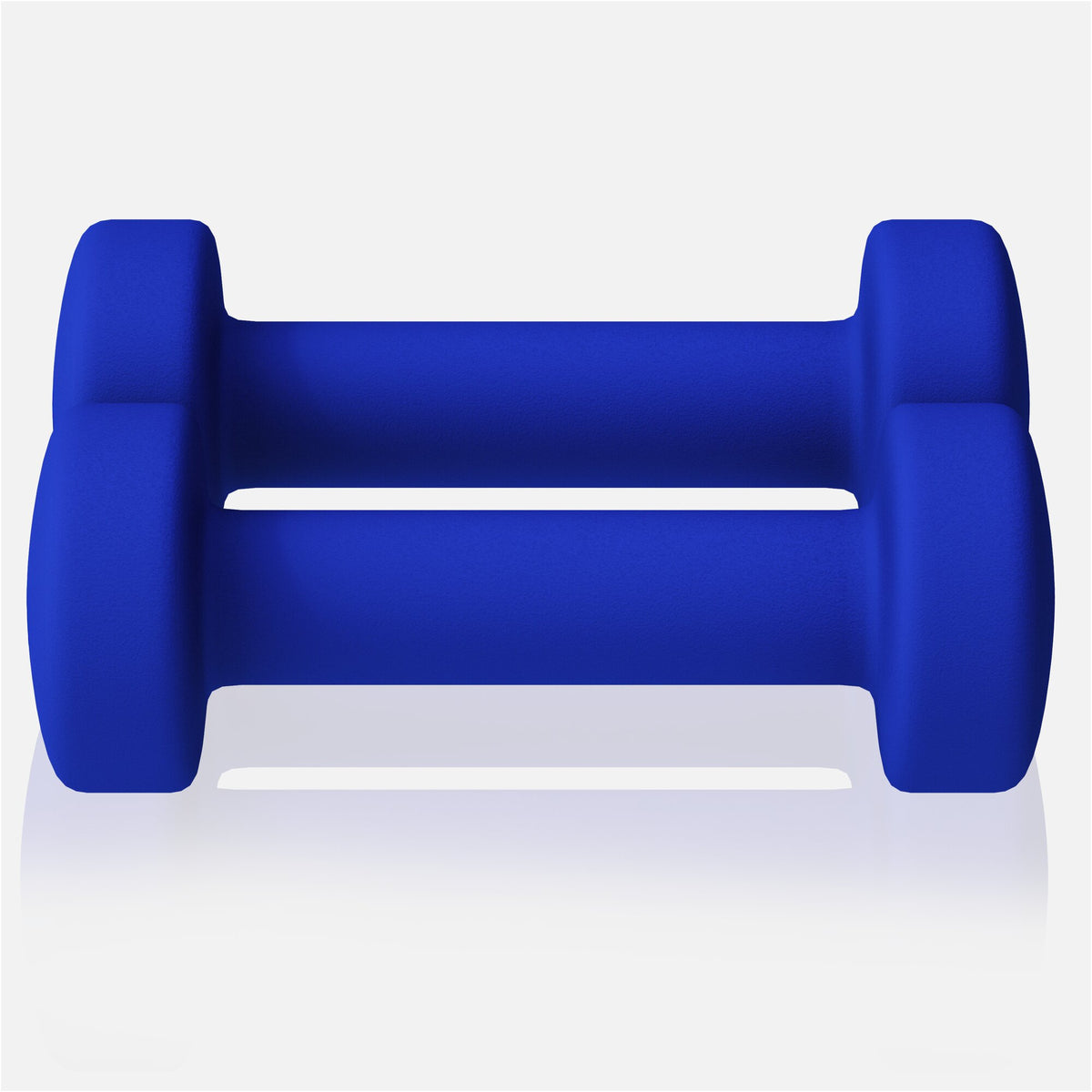 Coppia di manubri blu per fitness Gorilla Sports, accessorio palestra bodybuilding