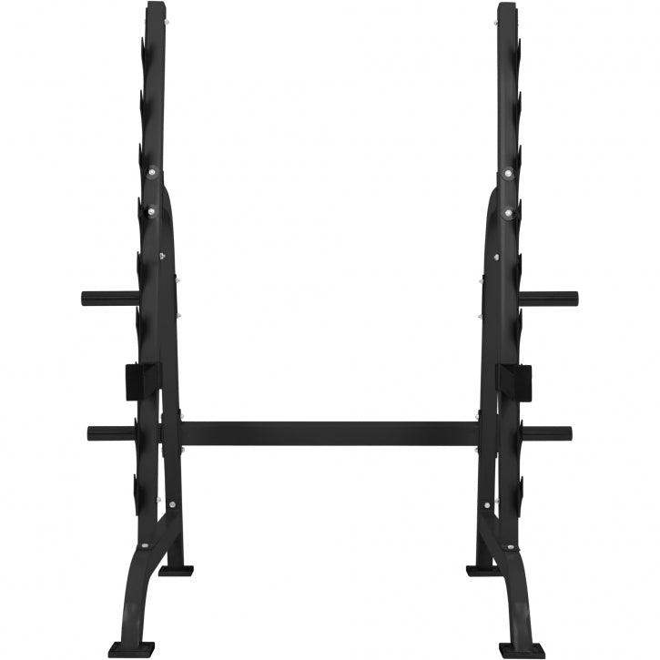 Squat Rack con Porta Dischi Integrato, 300 kg