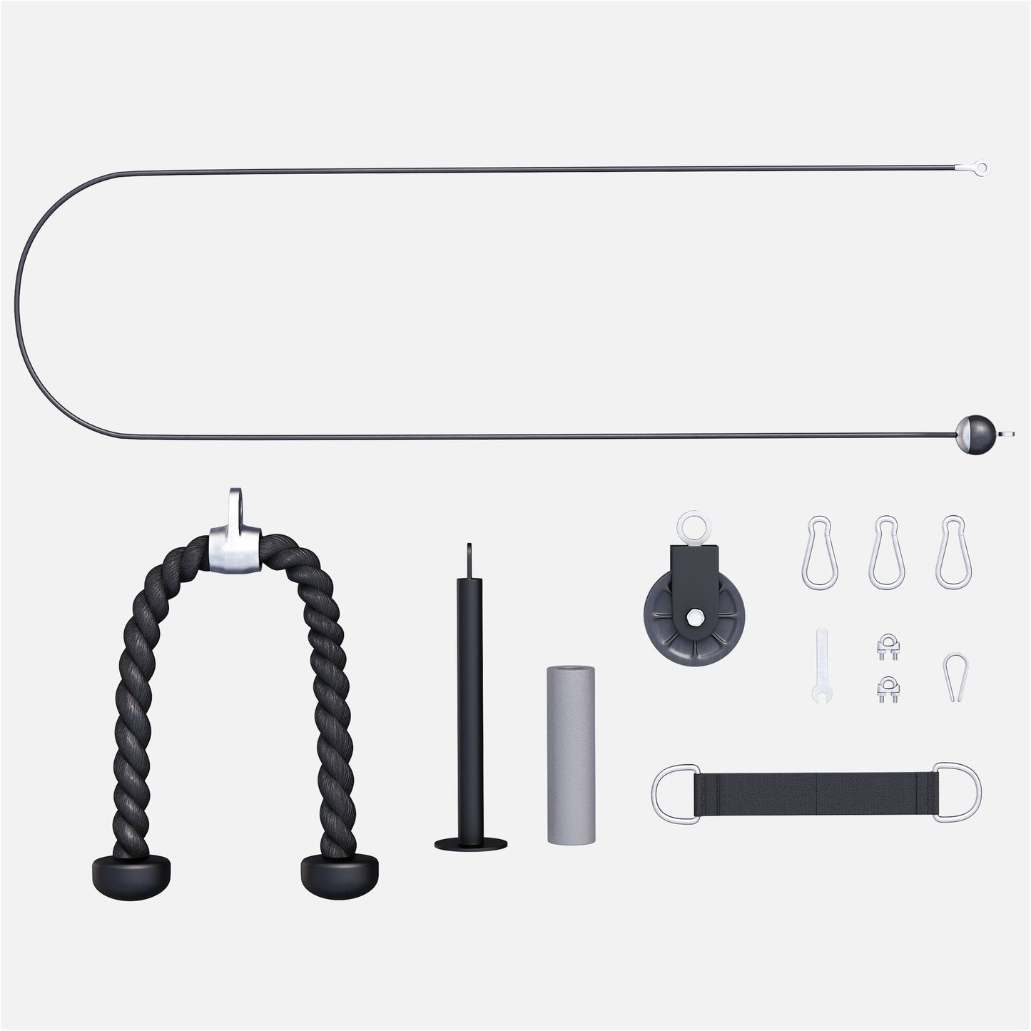 Sistema Pulley con Porta Dischi fino a 150 kg