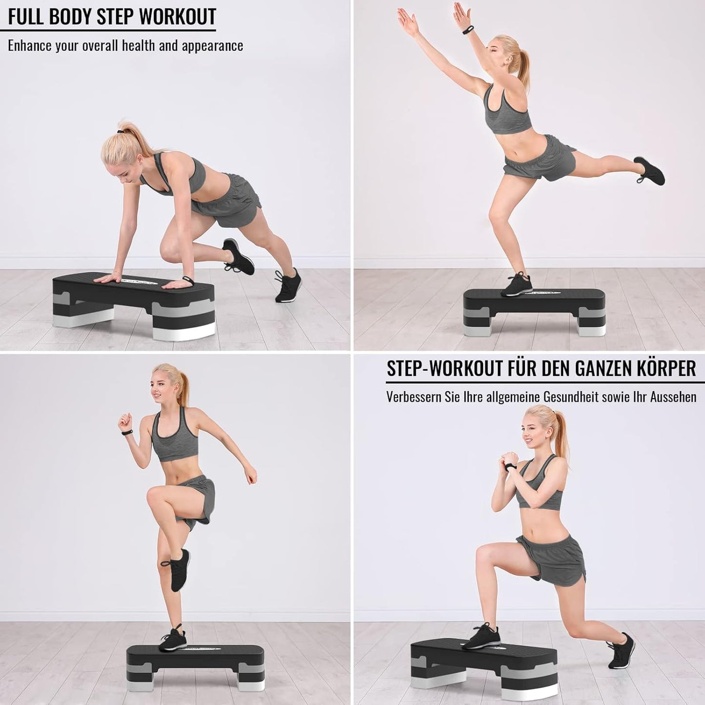 Step aerobico - 3 livelli