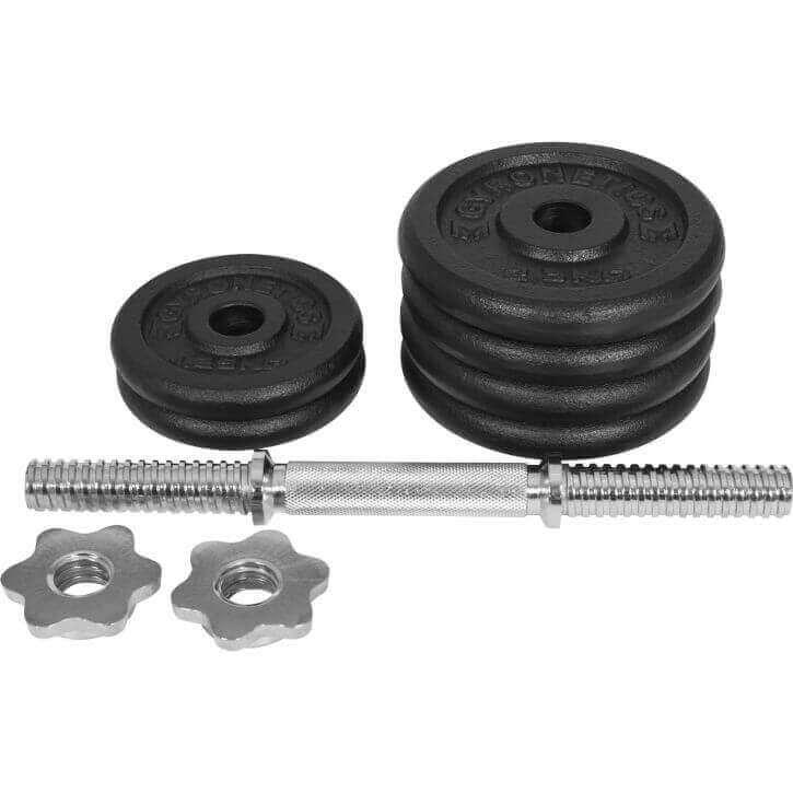 Set Manubri E-Series in Ghisa 15 kg 25 mm