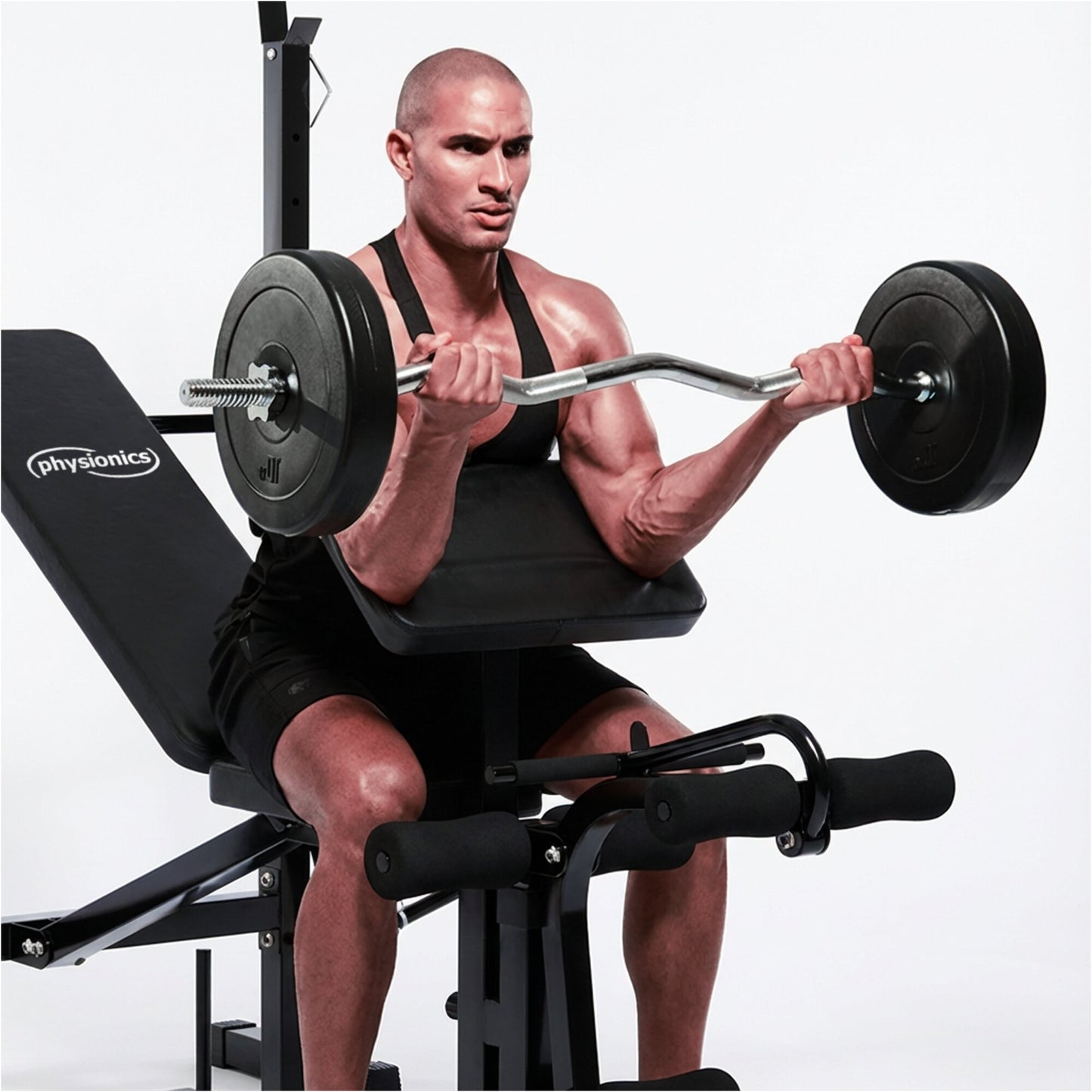 Panca multifunzione per pesi