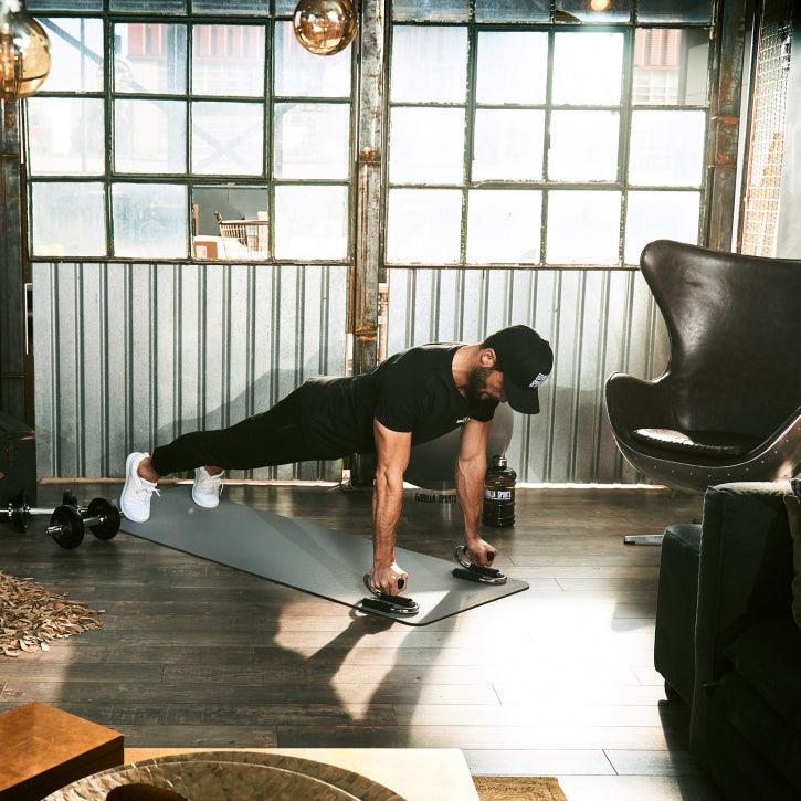 Parallette Push Up cromate
