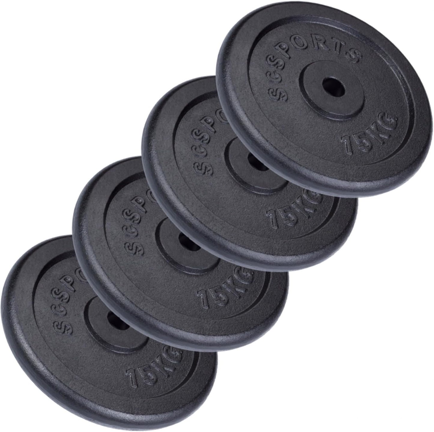 Dischi Pesi 30/31 mm, 15 - 60 kg, in ghisa