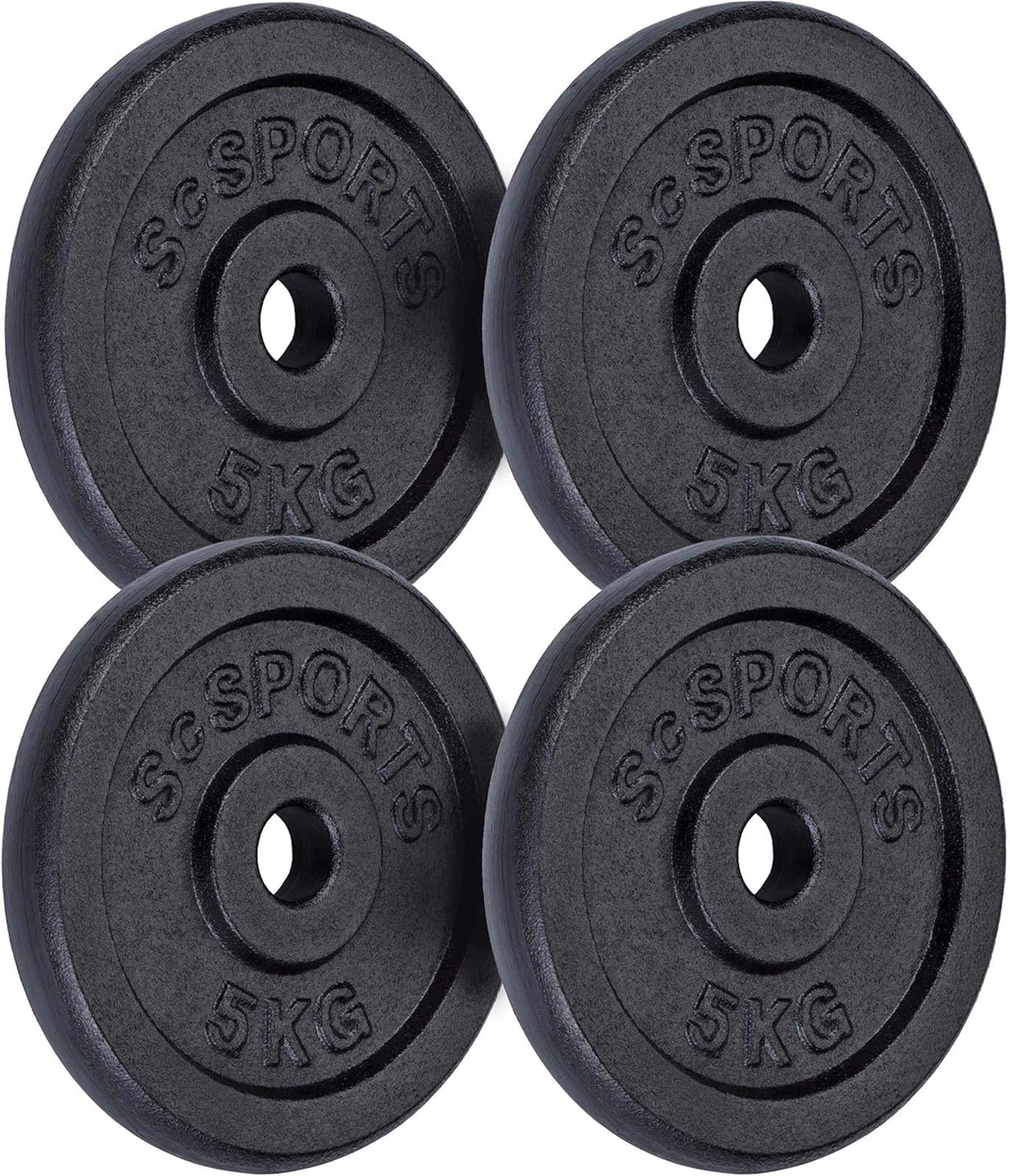 Dischi Pesi 30/31 mm, 10 - 40 kg, in ghisa