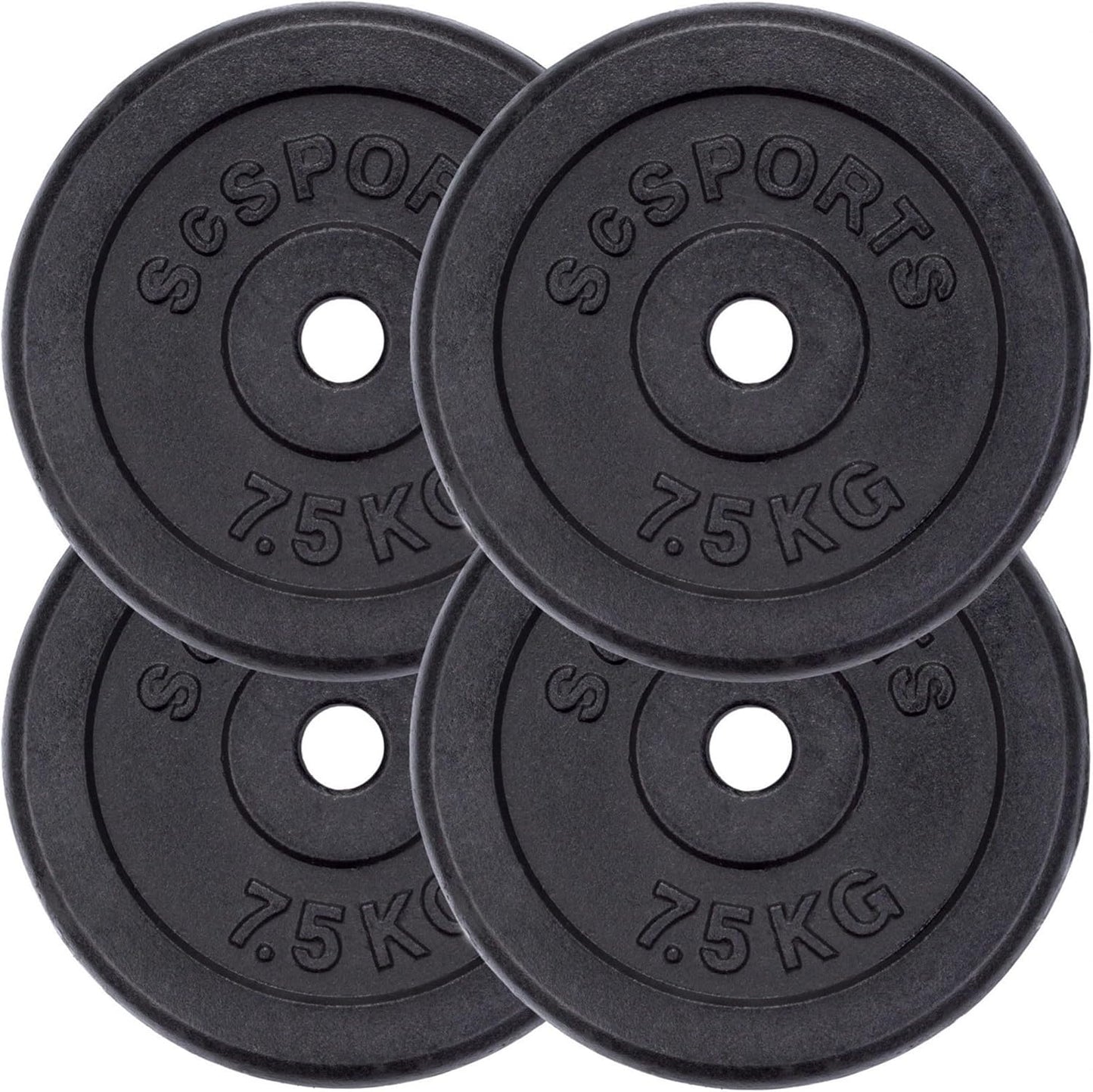 Dischi Pesi 30/31 mm, 15 - 60 kg, in ghisa