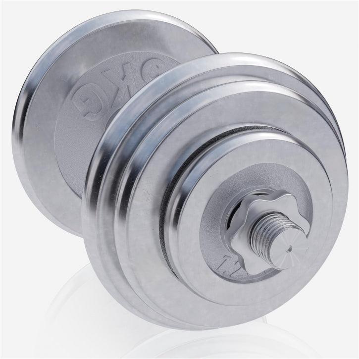 Set Curl Bilanciere EZ, Manubri e Dischi Cromati 70 kg 30/31 mm