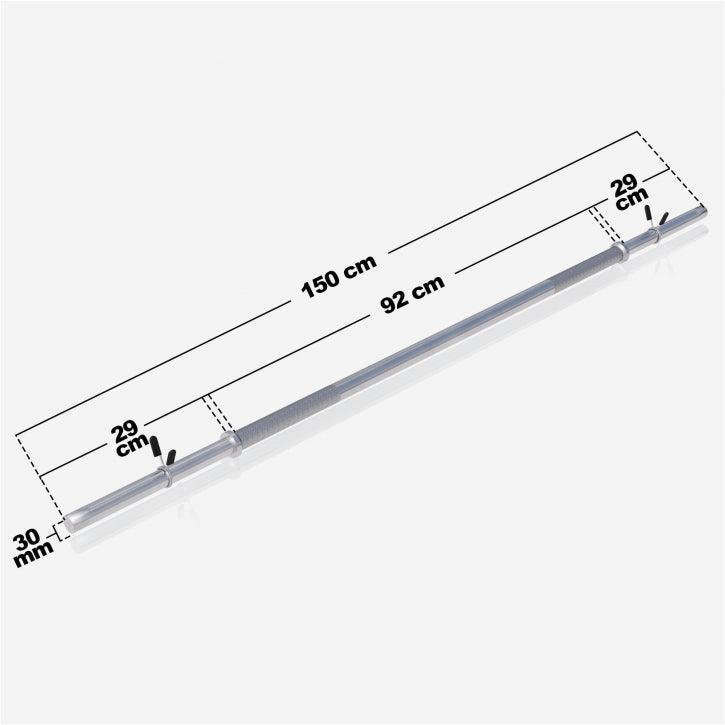 Bilanciere Cromato 150 cm