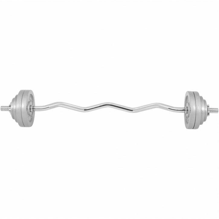 Set Curl Bilanciere EZ e Dischi in Ghisa 35 kg