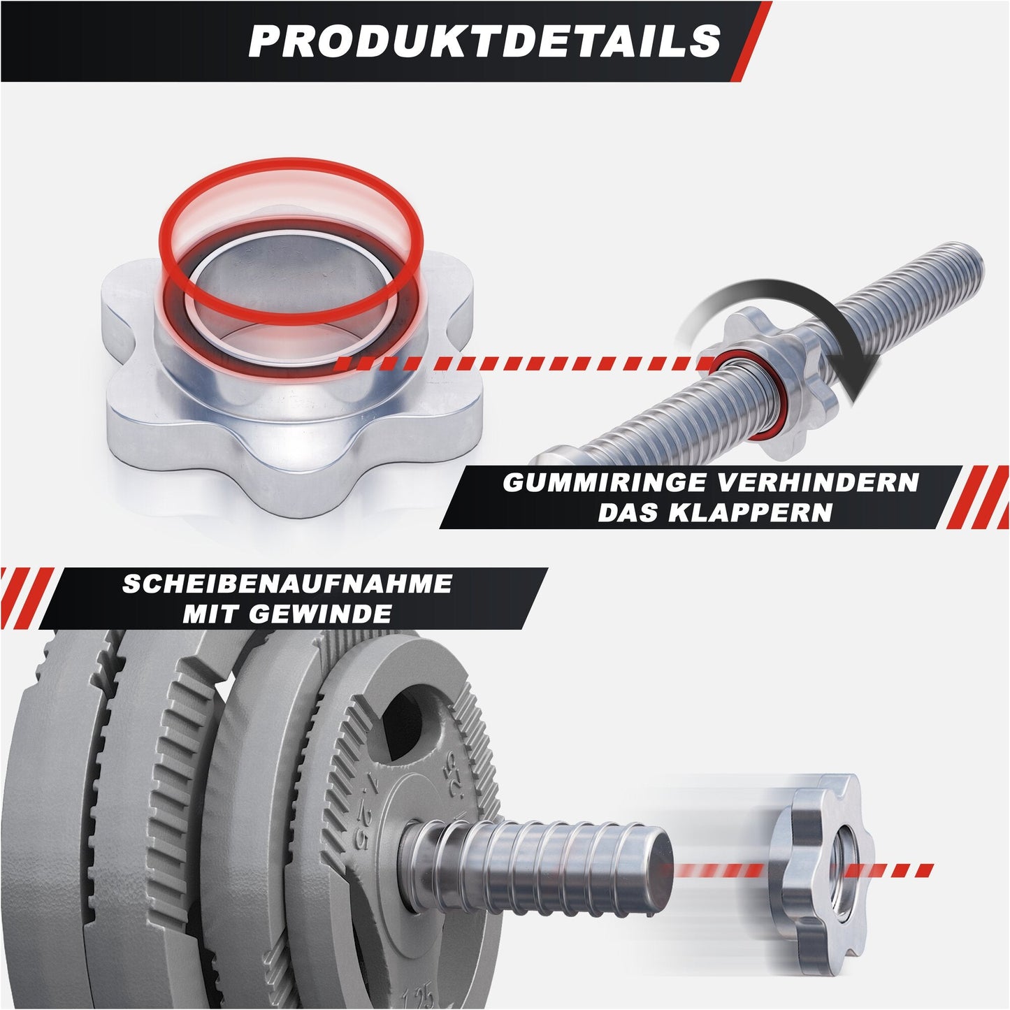 Set Curl Bilanciere EZ, Manubri e Dischi in Ghisa 70 kg 30/31 mm