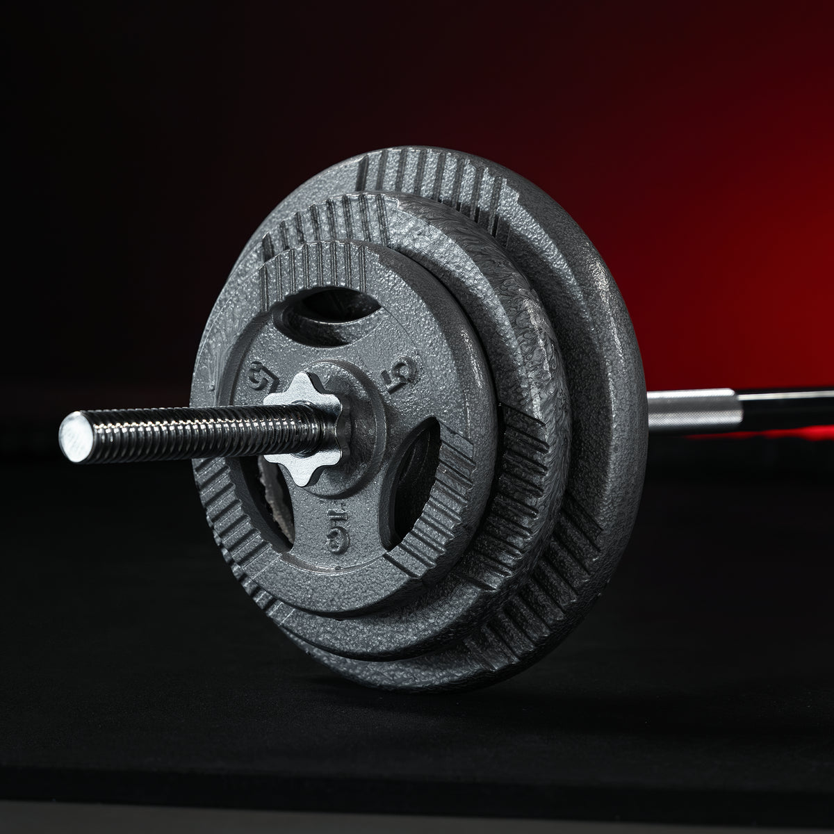 Set Bilanciere, Manubri e Dischi in Ghisa 100 kg
