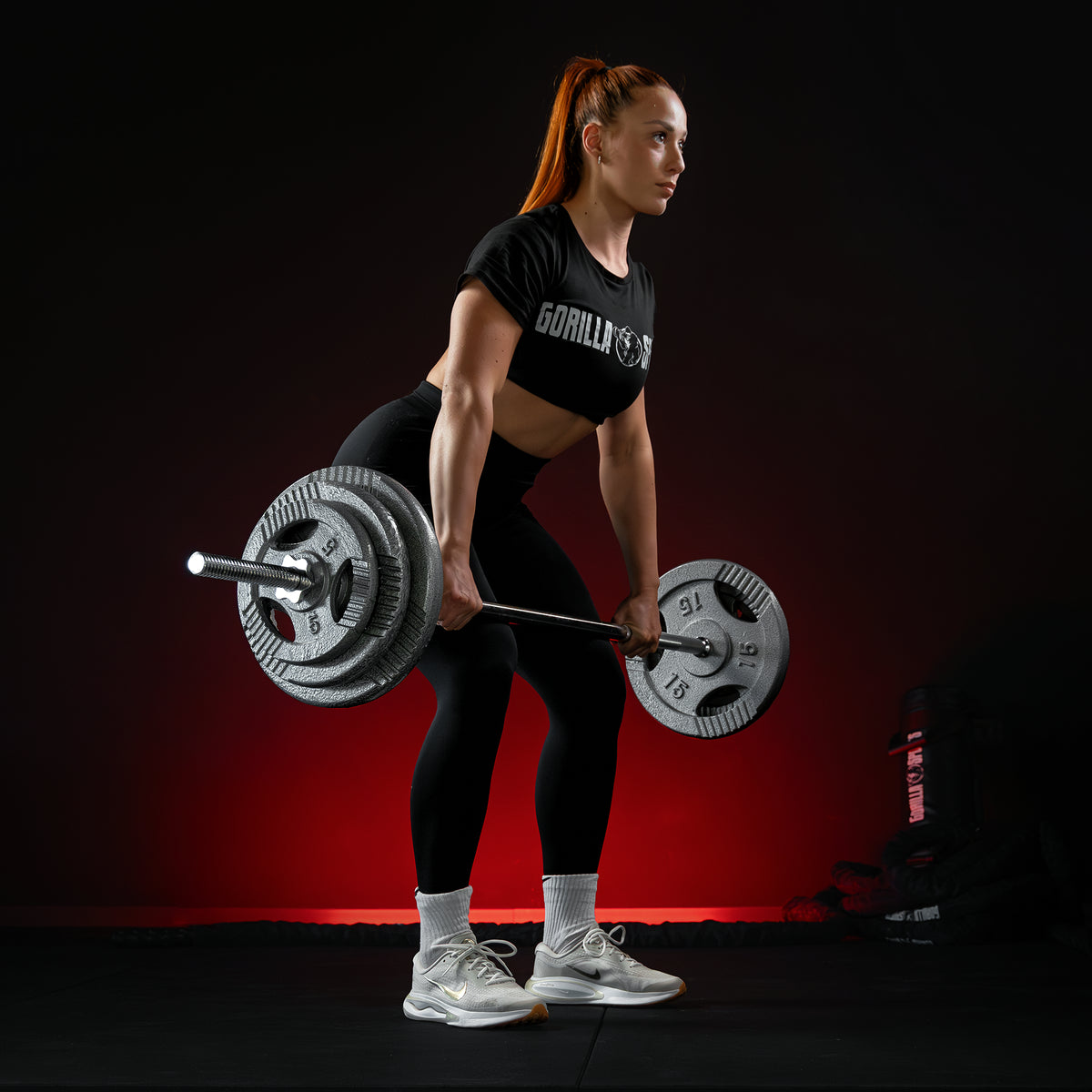Set Bilanciere, Manubri e Dischi in Ghisa 100 kg