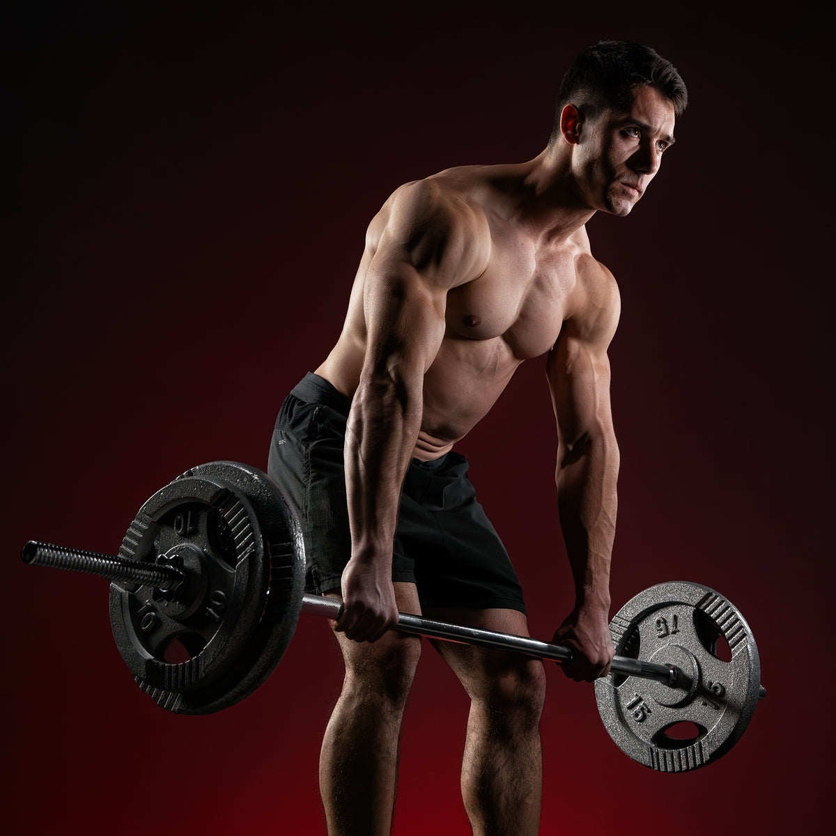 Set Bilanciere Manubri e Dischi Gripper in Ghisa 108 kg