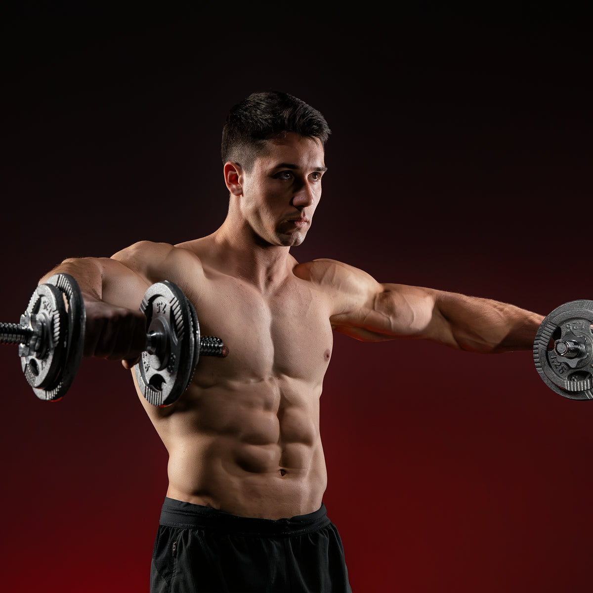 Set Bilanciere Manubri e Dischi Gripper in Ghisa 108 kg