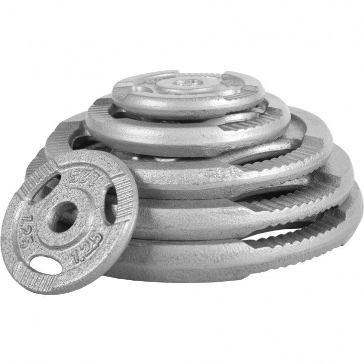 Set Bilanciere Manubri e Dischi Gripper in Ghisa 108 kg