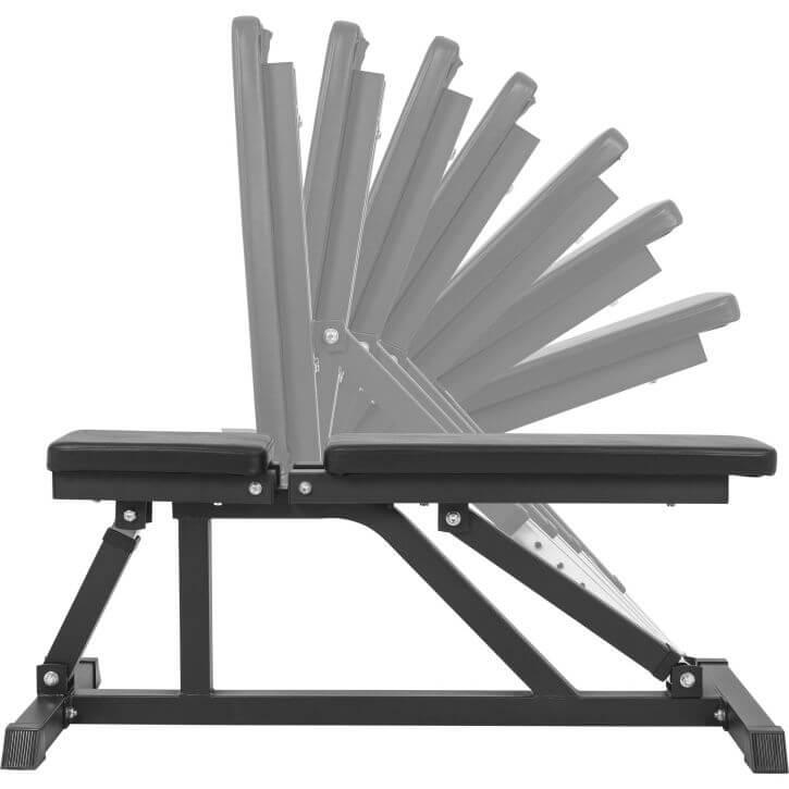 Set Panca Inclinata, Supporto, Bilancere e Dischi Gommati 150 kg