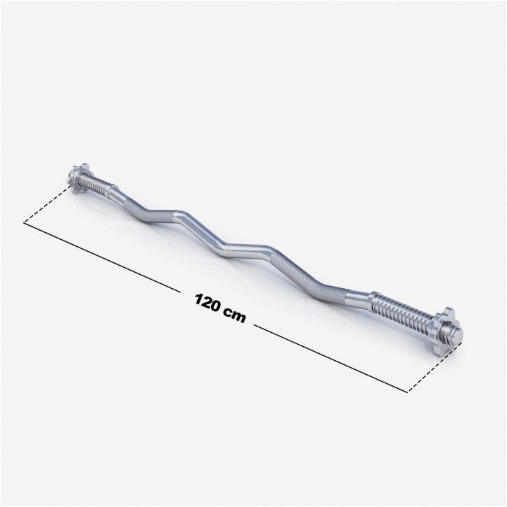 Set Curl Bilanciere EZ e Dischi in Plastica 35 kg 30/31 mm