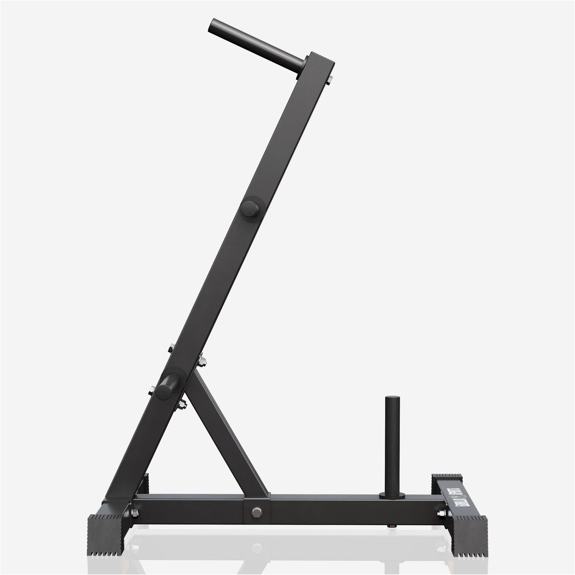 Slitta da allenamento Gorilla Sports in metallo nero per fitness e bodybuilding