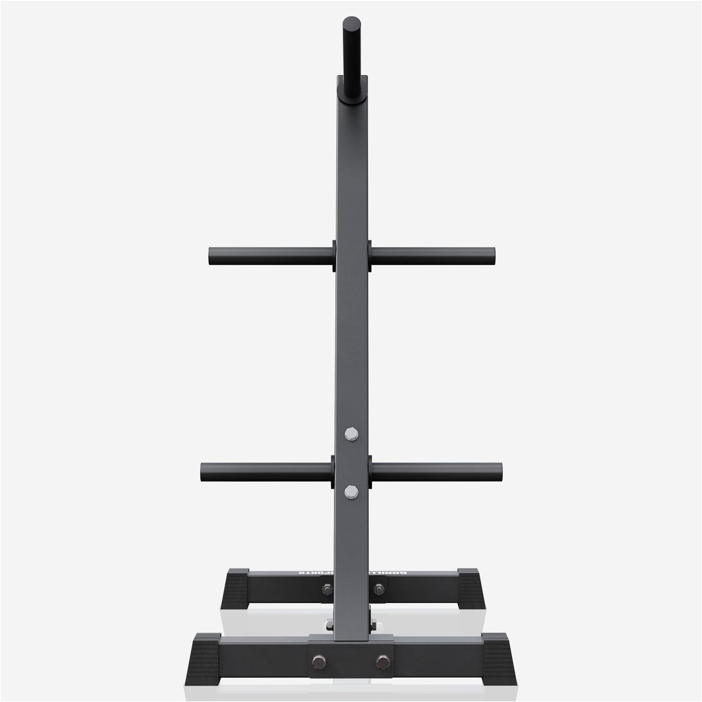 Porta dischi pesi in acciaio Gorilla Sports per palestra e bodybuilding