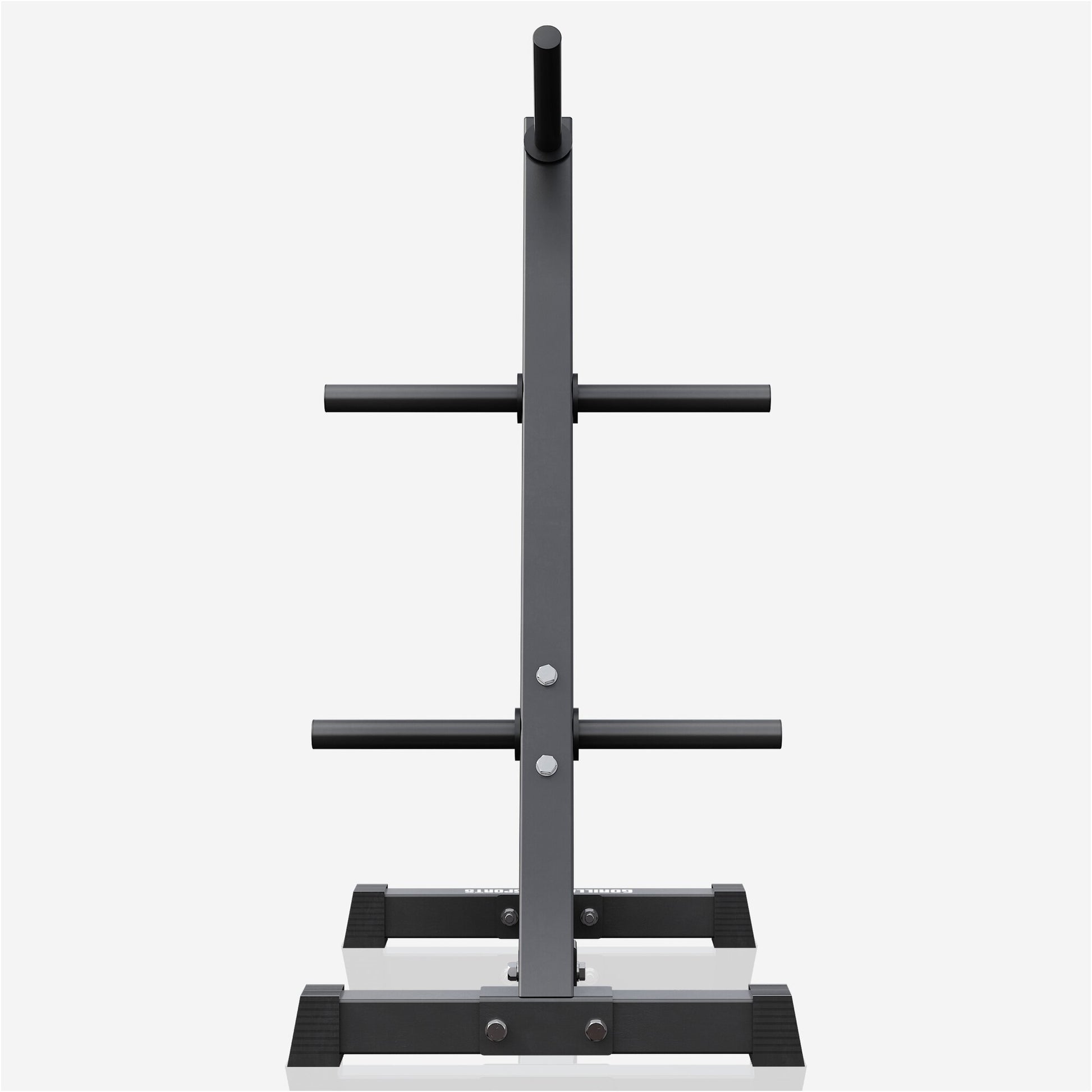 Porta dischi pesi in acciaio Gorilla Sports per palestra e bodybuilding