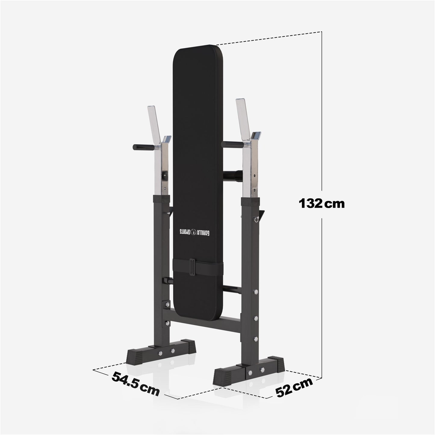 Panca Pesi con Porta Bilanciere regolabile