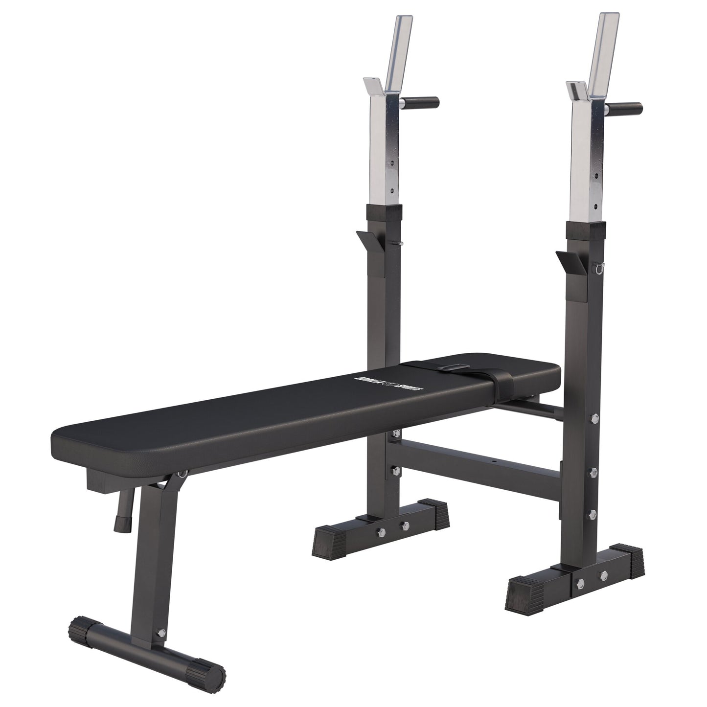 Panca Pesi con Porta Bilanciere regolabile