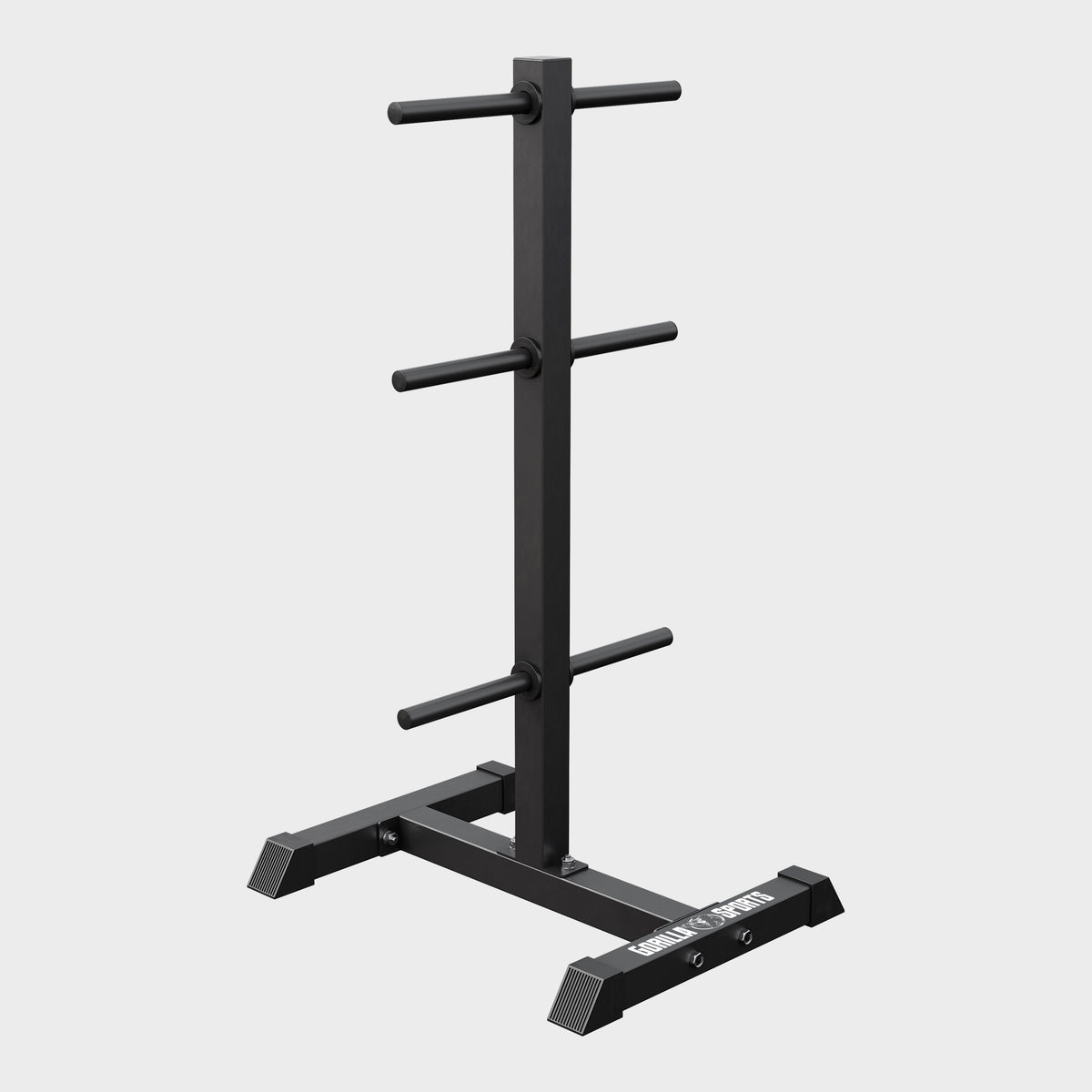 Rastrelliera Porta Dischi con 3 Supporti, 30/31 mm, in nero/bianco