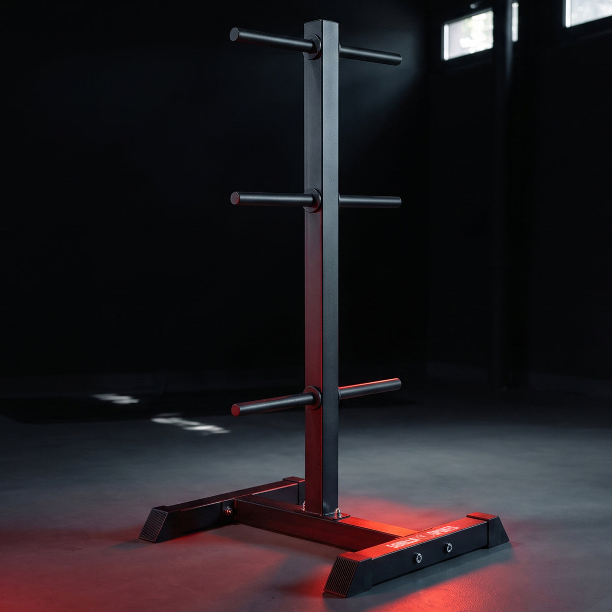 Rastrelliera Porta Dischi con 3 Supporti, 30/31 mm, in nero/bianco