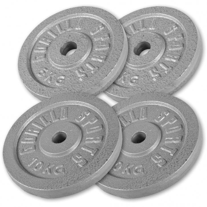 Dischi Pesi 30/31 mm, 1,25-30 kg, in ghisa