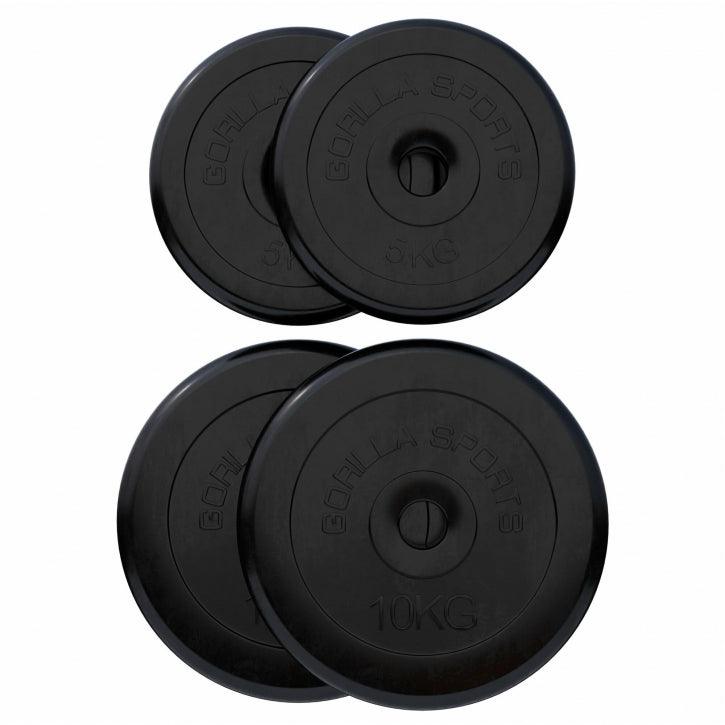 Dischi Pesi 30/31 mm, 0,5-25 kg, in gomma