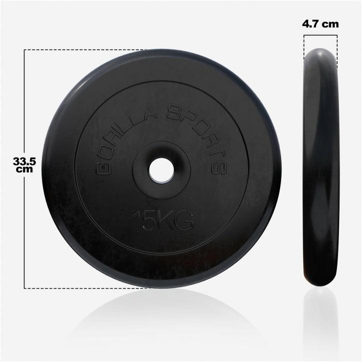 Dischi Pesi 30/31 mm, 0,5-25 kg, in gomma