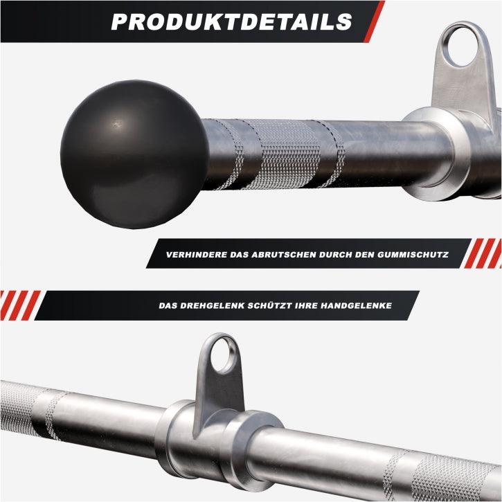 Barra Dritta per Lat Machine con Sfere di Gomma