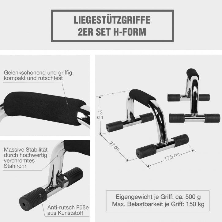 Parallette Push Up cromate
