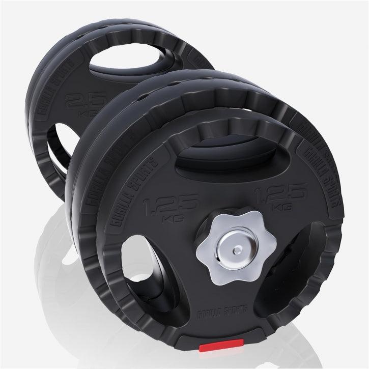 Set Manubri in plastica, 30 kg