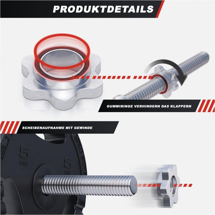 Set Curl Bilanciere EZ, Manubri e Dischi Gripper in Plastica 70 kg