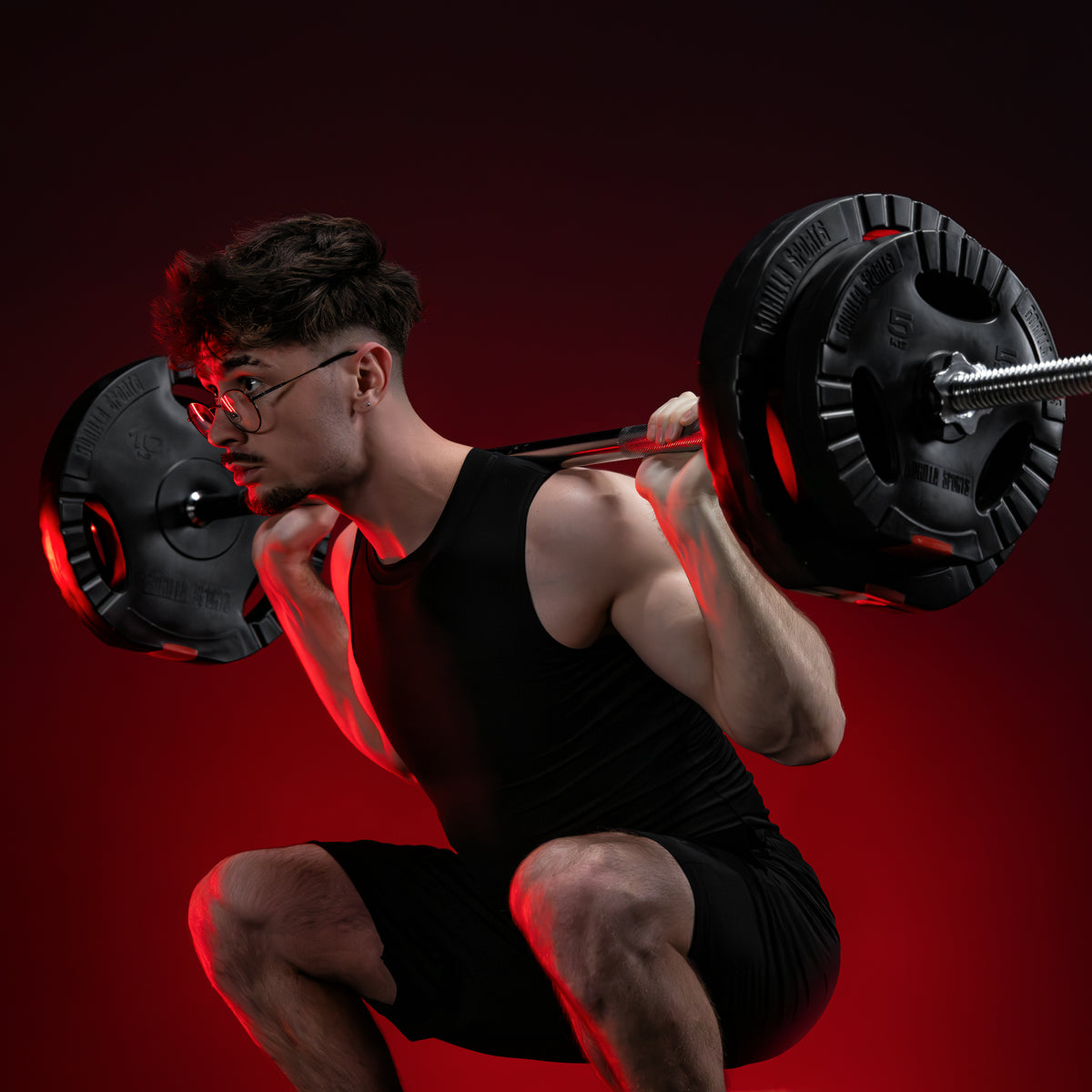 Set Bilanciere, Barra EZ, Manubri e Dischi Gripper 100 kg
