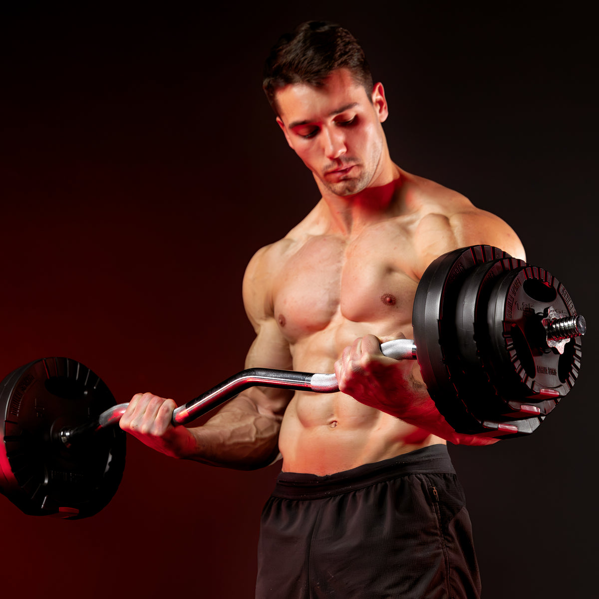 Set Bilanciere, Barra EZ, Manubri e Dischi Gripper 100 kg