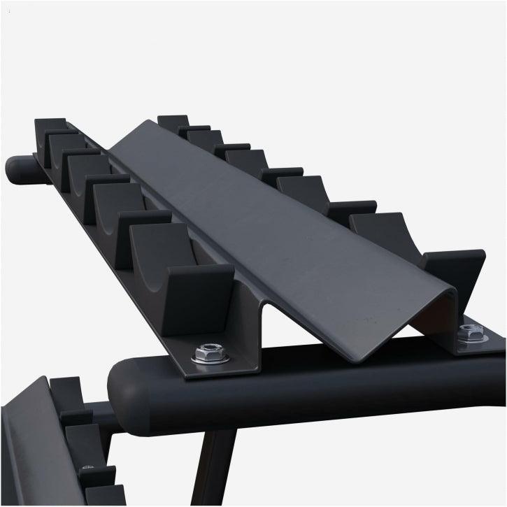 Supporto per Manubri con 2 Ripiani