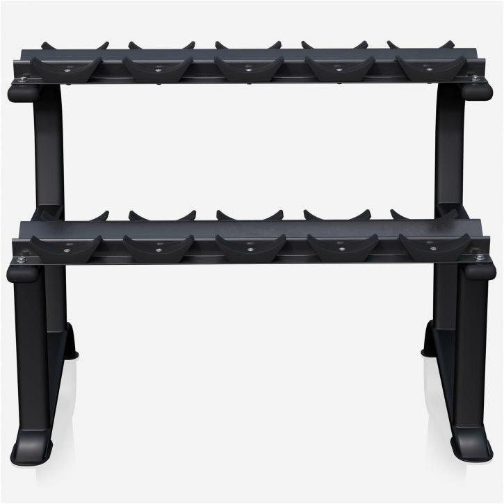 Supporto per Manubri con 2 Ripiani