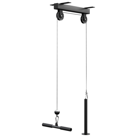 Lat Machine con Cavo di Trazione e Montaggio a Soffitto