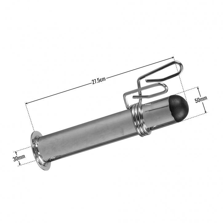 Adattatore Cromato 50 mm per 30 mm