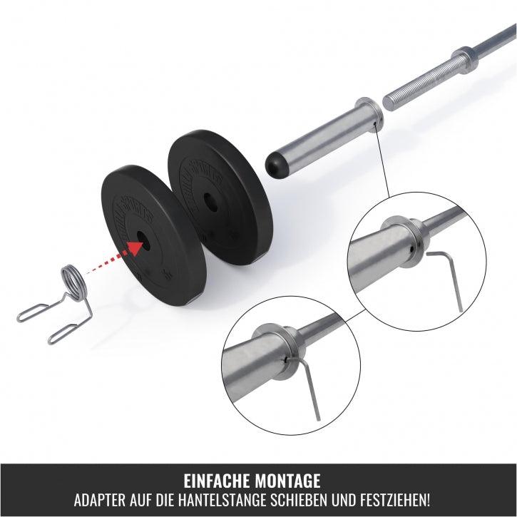 Adattatore Cromato 50 mm per 30 mm