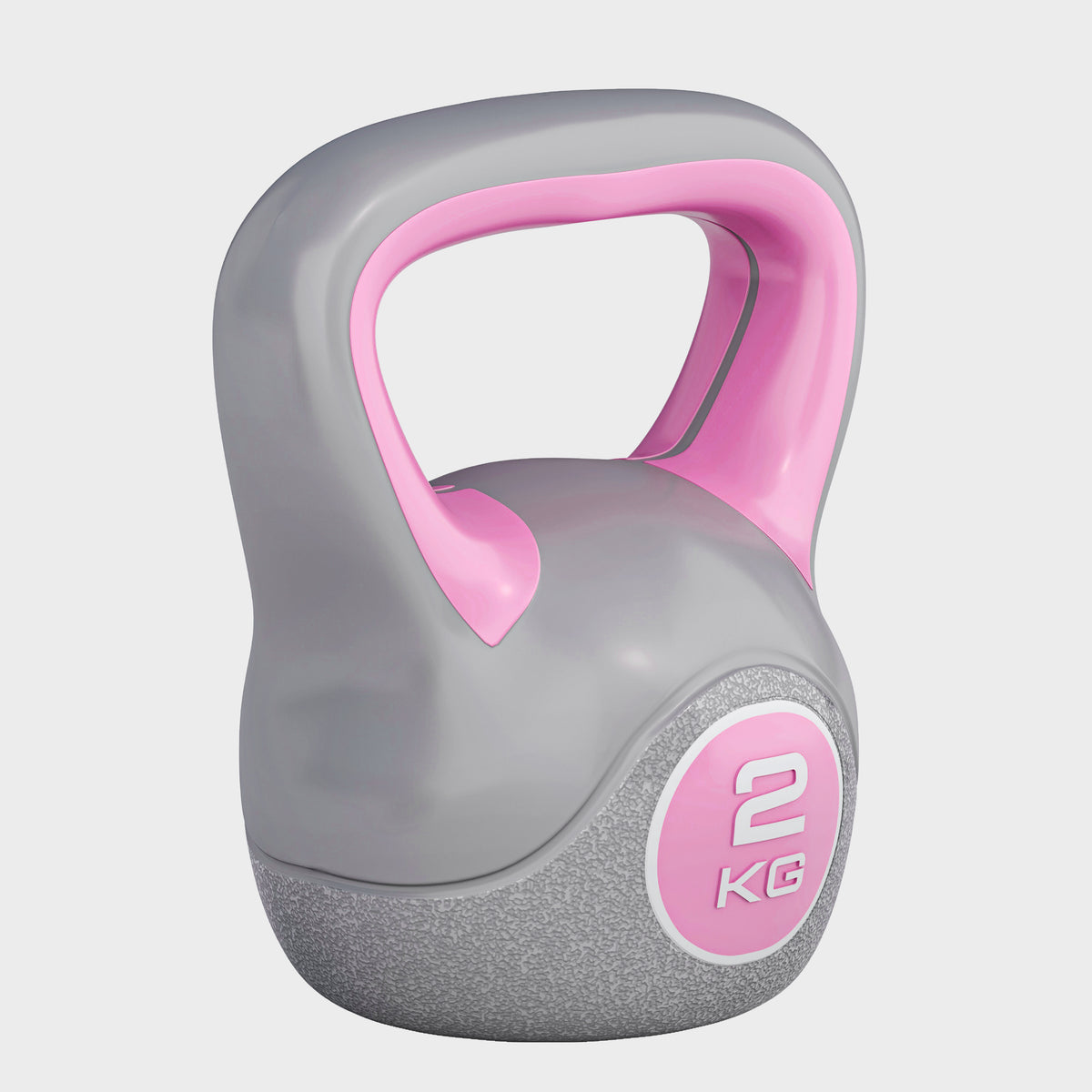 Kettlebell Colorato in Plastica, Peso a Scelta 2-20 kg