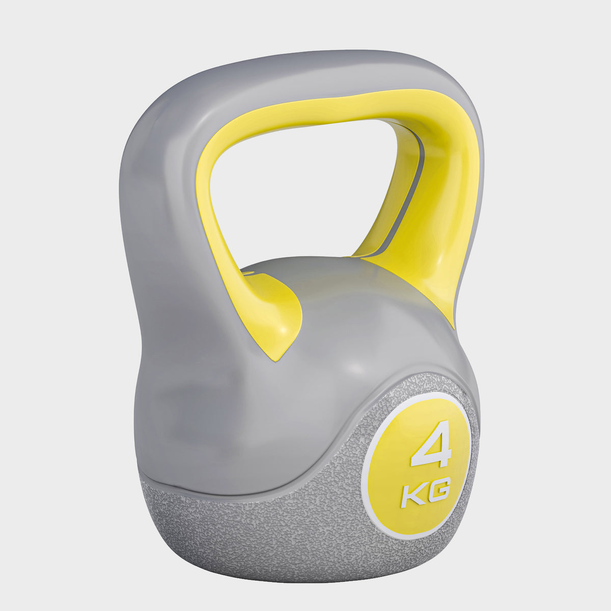 Kettlebell Colorato in Plastica, Peso a Scelta 2-20 kg