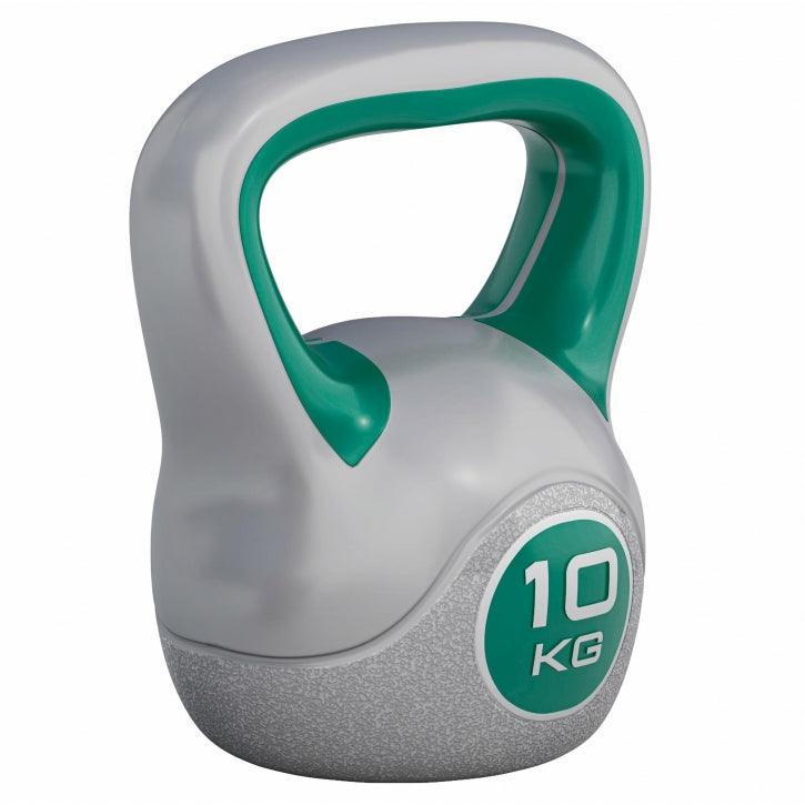 Kettlebell Colorato in Plastica, Peso a Scelta 2-20 kg