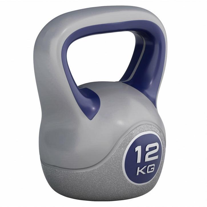 Kettlebell Colorato in Plastica, Peso a Scelta 2-20 kg