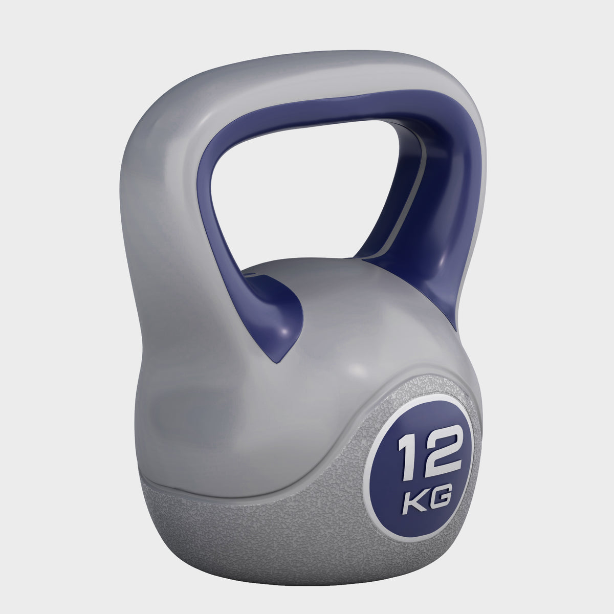 Kettlebell Colorato in Plastica, Peso a Scelta 2-20 kg
